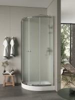 Душевой уголок Agger A01 A01 90х90, матовое стекло, c поддоном