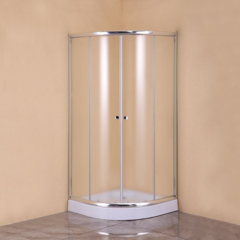 Душевой уголок Agger A01 A01 90х90, матовое стекло, c поддоном