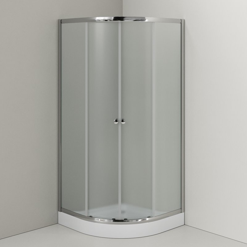 Душевой уголок Agger A01 A01 90х90, матовое стекло, c поддоном