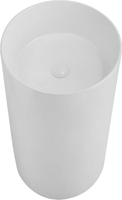 Раковина SantiLine SL-4014 белая глянцевая