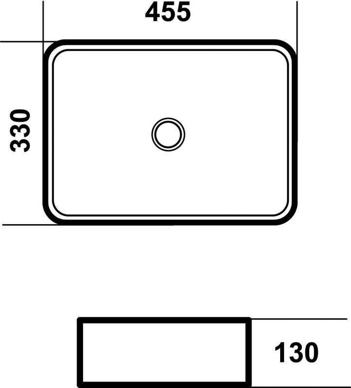 Накладная раковина Grossman Style GR-3051 46