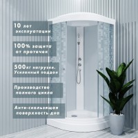 Душевая кабина Triton Стандарт Щ0000061828 100х100 А с полочкой