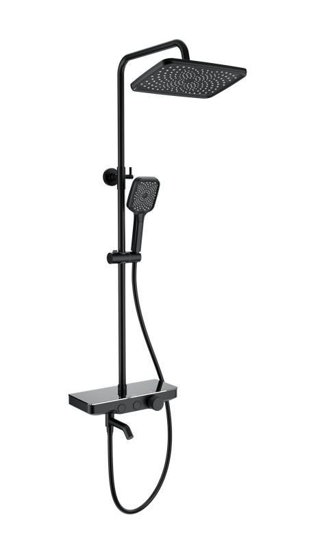 Душевая стойка Wonzon & Woghand WW-B3099-A-MB матовая черная