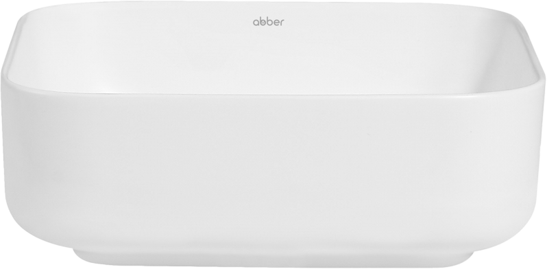 Накладная раковина Abber Rechteck AC2211MW матовая белая
