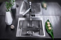 Комплект Мойка Omoikiri Amadare 45-IN + Измельчитель KUCHENSTERN Muhle