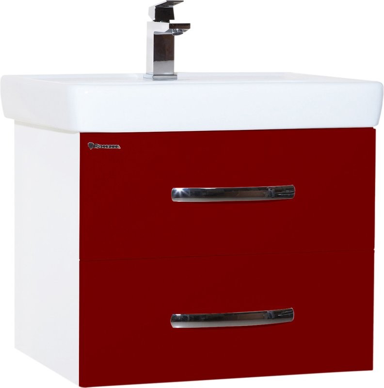 Мебель для ванной комнаты Bellezza Рокко 70 подвесная, красная