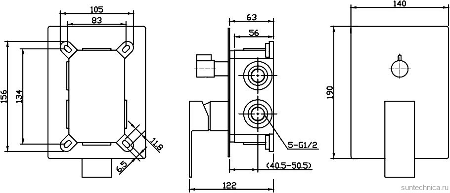 Душевой комплект Смеситель BelBagno Romano VDI-CRM + Гарнитур Wasserkraft A145 + Подключение Arlie ARL-PG-CRM + Излив ARL BC CRM для ванны