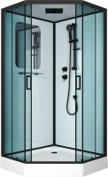 Душевая кабина Niagara Premium NG-6901-01D BLACK 90х90х220 черная, с низким поддоном