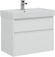 Тумба под раковину Aquanet Lino Nova Lite 75 2 ящика