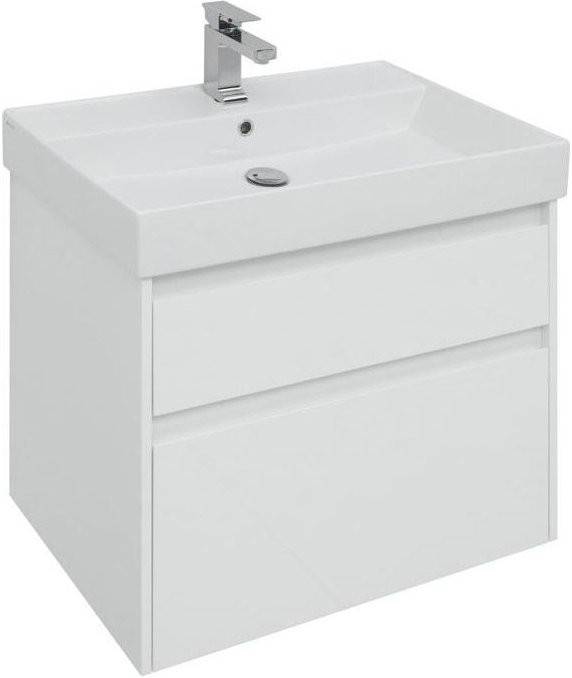 Тумба под раковину Aquanet Lino Nova Lite 75 2 ящика