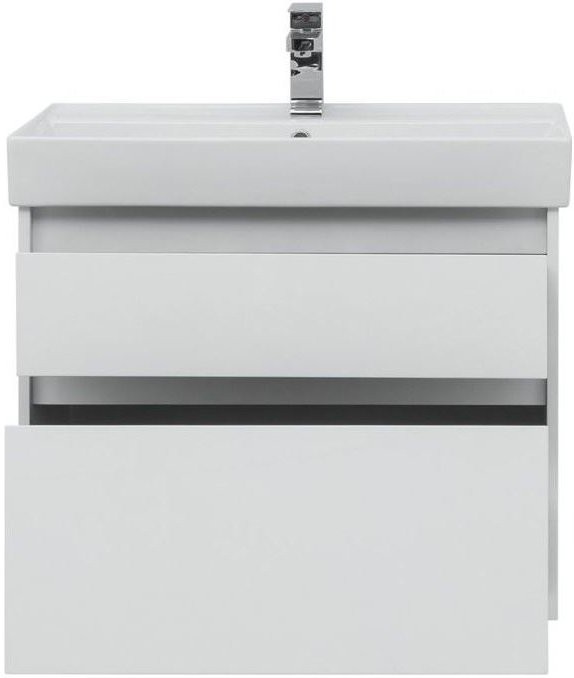 Тумба под раковину Aquanet Lino Nova Lite 75 2 ящика