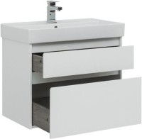 Тумба под раковину Aquanet Lino Nova Lite 75 2 ящика