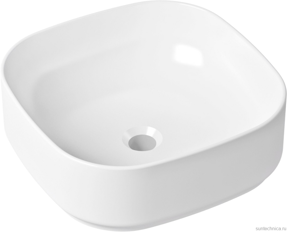 Комплект Накладная раковина Lavinia Boho Bathroom Sink Slim 33311006 + Смеситель Wellsee ICON! for life 182310000 матовый белый