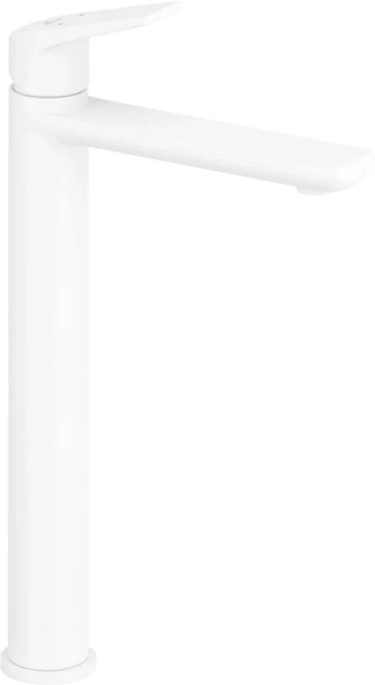 Комплект Накладная раковина Lavinia Boho Bathroom Sink Slim 33311006 + Смеситель Wellsee ICON! for life 182310000 матовый белый