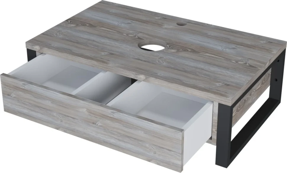 Мебель для ванной комнаты 1MarKa Grunge Loft 100 дуб намибия