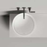 Накладная раковина Salini Armonia 130413G белый