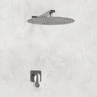Душевой комплект Wasserkraft Weida A3151.090.116 С ВНУТРЕННЕЙ ЧАСТЬЮ, хром