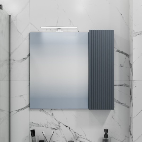 Зеркало СаНта Альтаир 70, графит матовый