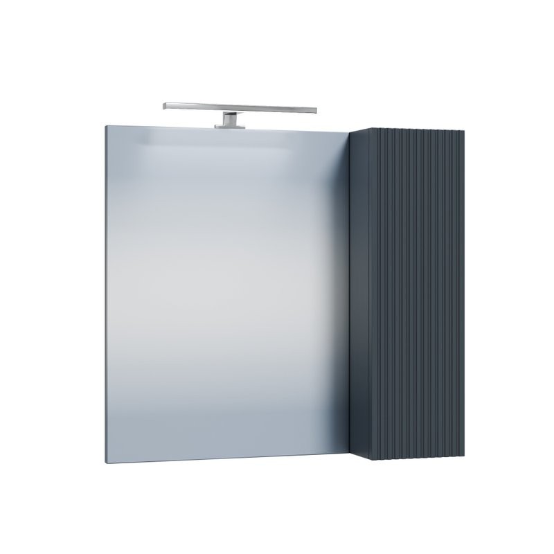 Зеркало СаНта Альтаир 70, графит матовый