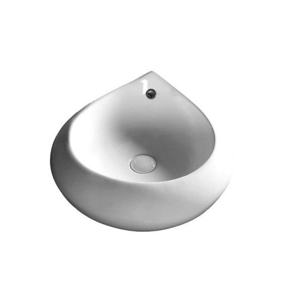 Накладная раковина Ceruttispa CR045E 48 глянцевая белая