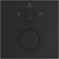 Термостатический смеситель встраиваемый Ideal Standard Ceratherm C100 A7522XG С ВНУТРЕННЕЙ ЧАСТЬЮ, черный шелк