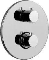 Комплект для ванной Paffoni Light KITLIQ018CR071KING С ВНУТРЕННЕЙ ЧАСТЬЮ, верхний душ 30 см, с термостатом, хром