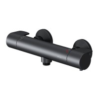 Термостатический смеситель AM.PM X-Joy F85A40022 для душа, черный Термостатический смеситель AM.PM X-Joy F85A40022 для душа, черный