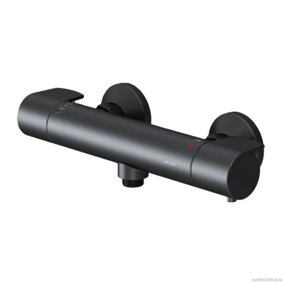 Термостатический смеситель AM.PM X-Joy F85A40022 для душа, черный
