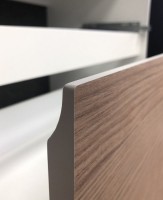 Мебель для ванной комнаты Velvex Klaufs 80.1Y белая, шатанэ, подвесная