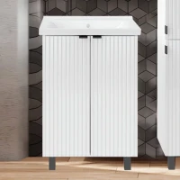 Тумба с раковиной ASB-Mebel Дора 60 белая