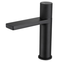 Смеситель для раковины Abber Rund AF8710B матовый черный Смеситель для раковины Abber Rund AF8710B матовый черный