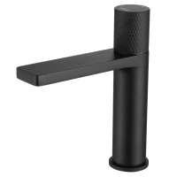 Смеситель для раковины Abber Rund AF8710B матовый черный Смеситель для раковины Abber Rund AF8710B матовый черный