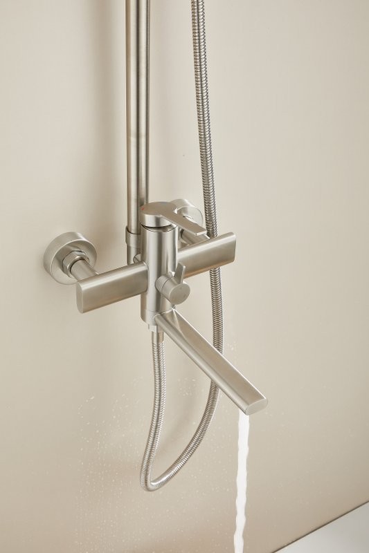 Душевая стойка BELZ B813 B24813-1 сатин