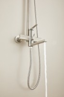 Душевая стойка BELZ B813 B24813-1 сатин