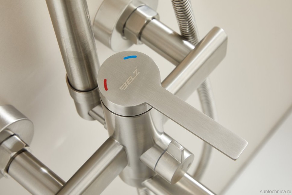 Душевая стойка BELZ B813 B24813-1 сатин