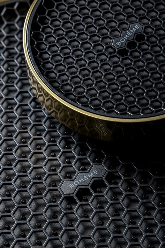 Душевой гарнитур Boheme Cell 427-MG матовое золото