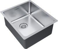 Комплект Мойка Paulmark Vista PM904438-BS брашированная нержавеющая сталь + Смеситель Skalen Sk213020-SS
