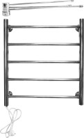 Полотенцесушитель электрический Domoterm Аврора DMT 109-5 50x60, L с полотенцедержателем