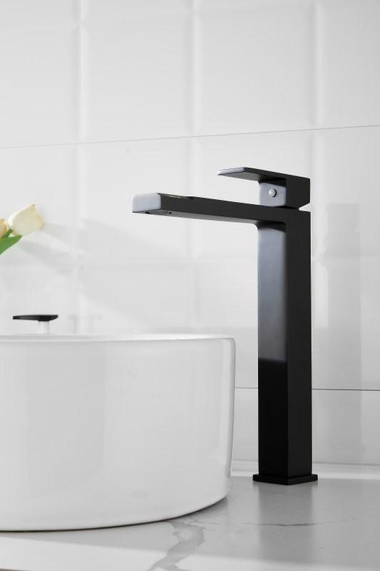 Смеситель для раковины BELZ B613 B11613-7 матовый черный