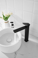 Смеситель для раковины BELZ B613 B11613-7 матовый черный