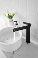 Смеситель для раковины BELZ B613 B11613-7 матовый черный