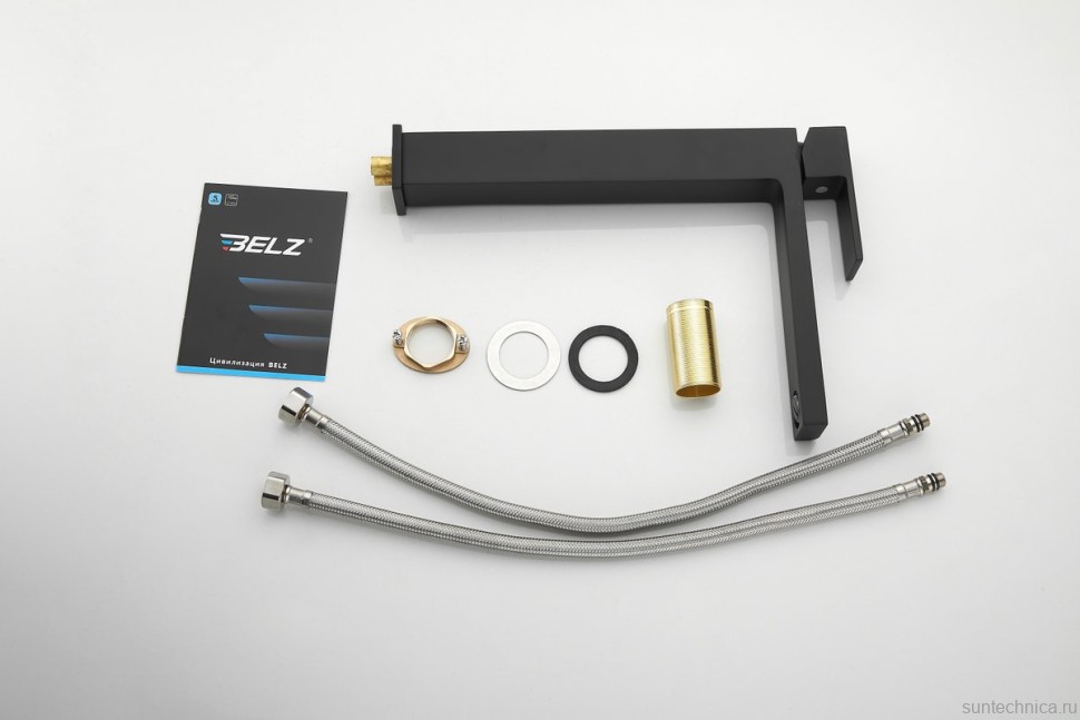 Смеситель для раковины BELZ B613 B11613-7 матовый черный