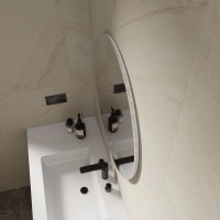 Зеркало круглое Mixline Саванна 77 с подсветкой