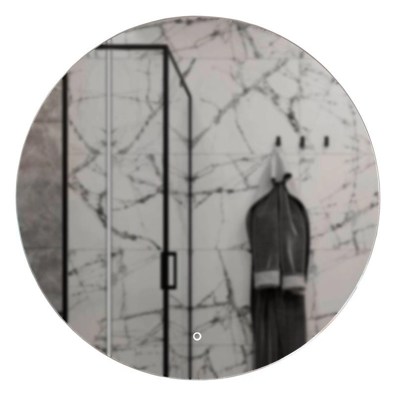 Зеркало круглое Mixline Саванна 77 с подсветкой