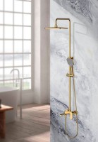 Душевая стойка Splenka S31 S31.24.03 сатин золотой