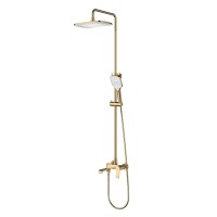 Душевая стойка Splenka S31 S31.24.03 сатин золотой