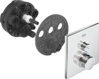 Термостатический смеситель встраиваемый Grohe Grohtherm SmartControl 29123000 С ВНУТРЕННЕЙ ЧАСТЬЮ, хром