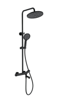 Душевая стойка Wonzon & Woghand WW-B3057-A-MB матовая черная