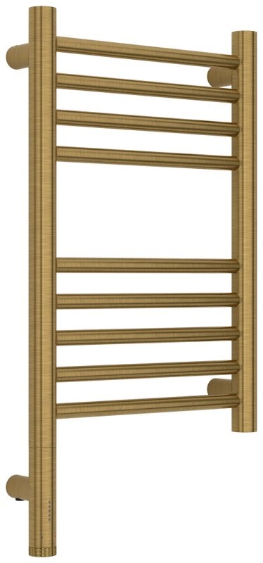Полотенцесушитель электрический Сунержа Богема 3.1 051-6004-5030 60x35 см, подключение слева, состаренная латунь, лесенка