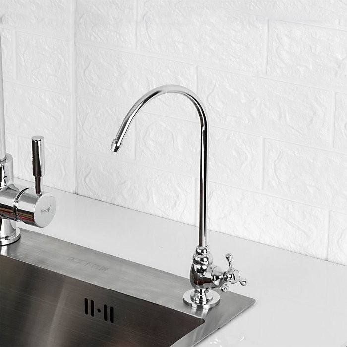 Кран Frap H52 F1052-9 для фильтра, хром